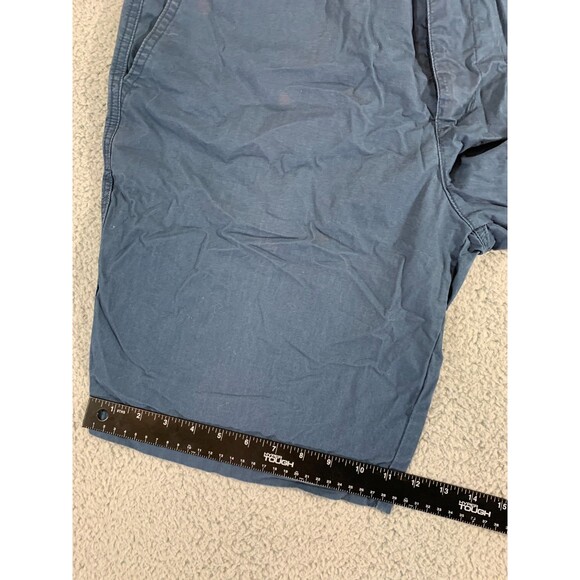 Mens Dockers Navy Blue Shorts Size 34 100% Cotton w/ Pockets - Picture 6 of 10